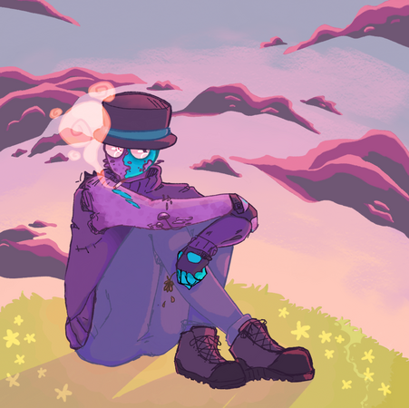 Shaded Fullbody + Background