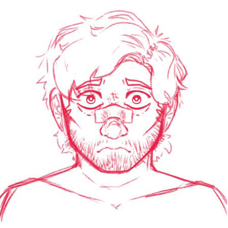 Sketch Headshot (Bust)